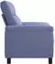vidaXL Sofa Jeans-blau 178x90x95cm Stoff (42040954)