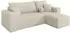ALTDECOR SENO-L Ecksofa mit Schlaffunktion Bouclé beige 249x139cm (800002085420)