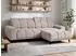 Beautysofa Marco Mini Ecksofa L-Form Chenille beige 275x182cm (800002102706)