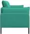 vidaXL 2-Sitzer Sofa Samt türkis 188x81x89cm