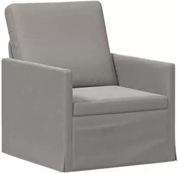 vidaXL Sessel hellgrau 70x81x82cm Samt