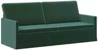 vidaXL 3-Sitzer Sofa Dunkelgr&uuml;n 190 x 81 x 82 cm Samt (V)