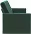 vidaXL 3-Sitzer Sofa dunkelgrün, Samt, 190x81x82cm