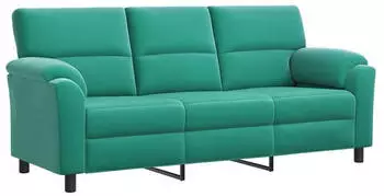 vidaXL Sofa T&uuml;rkis 214x85x93cm Samt