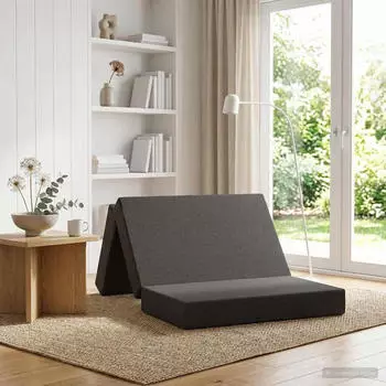 vidaXL Klappsofa 80x67x45cm dunkelgrau