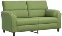 vidaXL Sofa Hellgr&uuml;n 174 x 85 x 93 cm Samt