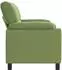vidaXL Sofa hellgrün, Samt, 174x85x93cm