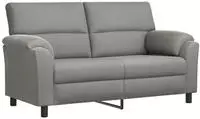 vidaXL Sofa Hellgrau 174 x 85 x 93 cm Samt