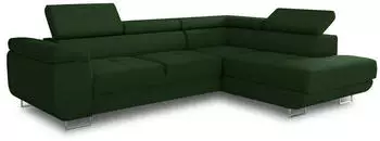 Sofnet Caris Ecksofa Cord mit Schlaffunktion, Bettkasten, 273x203cm