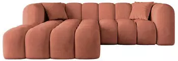 ALTDECOR OLEA-L1 Ecksofa L-Form Velours, 231x173cm (800001936294)