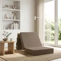 vidaXL Klappsofa Bett 75 x 63 x 45 cm Taupe