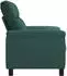 vidaXL Sofa dunkelgrün, Stoff, 178x90x95cm