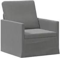 vidaXL Sessel Dunkelgrau 70 x 81 x 82 cm Samt (V)