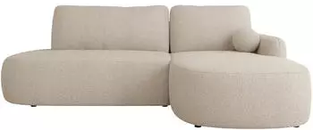 Mirjan24 Loridu O Premium Ecksofa L-Form, Schlaffunktion, Bettkasten, 274x174cm, Ottomane rechts