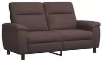 vidaXL Sofa Dunkelbraun 178 x 90 x 95 cm Stoff