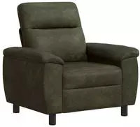 vidaXL Sofa Olivegr&uuml;n 95 x 90 x 95 cm Kunstwildleder