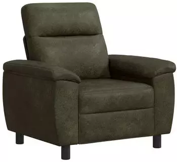vidaXL Sofa olivegr&uuml;n 95x90x95cm Kunstwildleder