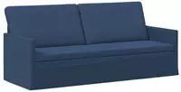 vidaXL 3-Sitzer Sofa Blau 190 x 81 x 82 cm Stoff
