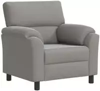 vidaXL Sofa Hellgrau 94 x 85 x 93 cm Samt
