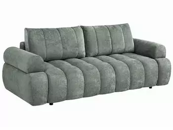 Beautysofa Mavi Schlafsofa 3-Sitzer Chenille salbeigr&uuml;n (800002055009)