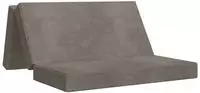 vidaXL Klappsofa Bett 180 x 67 x 45 cm Hellgrau