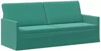 vidaXL 3-Sitzer Sofa T&uuml;rkis 190 x 81 x 82 cm Samt (V)