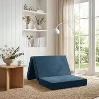 vidaXL Klappsofa Bett 80 x 67 x 45 cm Blau