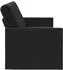 vidaXL 3-Sitzer Sofa schwarz, Samt, 190x81x82cm