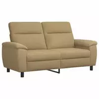 vidaXL Sofa Hellbraun 178 x 90 x 95 cm Stoff