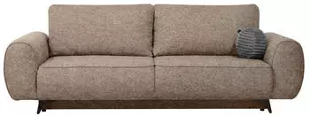 Beautysofa Vito Schlafsofa 3-Sitzer Chenille braun (800002054754)