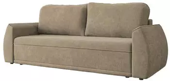Mirjan24 Floxi Schlafsofa mit Bettkasten, Chenille, hellbraun (800002107553)