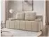 Mirjan24 Schlafsofa Lover mit Bettkasten, Naturfarben, 202x95x95cm (800002107743)