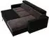 Mirjan24 Pedro 2rLC Eckschlafsofa L-Form mit Bettkasten, grau (800002098996)
