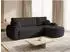Sofnet Jazz Ecksofa mit Schlaffunktion, Bettkasten, Bouclé, L-Form, 240x160cm