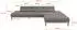 ALTDECOR Mona Ecksofa L-Form elektrisch, grau Velours, 316x205x85cm (800002027145)