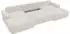 Mirjan24 Mono U Wohnlandschaft mit Schlaffunktion und Bettkasten, U-Form, grau