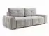 Sofnet Fluffy Schlafsofa mit Bettkasten, Bonellfederkern, Chenille, 195x145cm (Vibe 86)