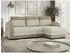 Mirjan24 Korto Ecksofa L-Form mit Schlaffunktion & Bettkasten, Chenille, 230x140cm (800002107731)