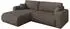 ALTDECOR BERY-L Ecksofa mit Schlaffunktion Bouclé braun 276x193x88cm (800002085632)