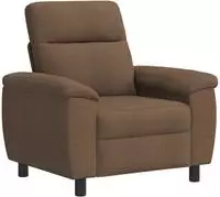 vidaXL Sofa Braun 95 x 90 x 95 cm Stoff