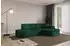 ALTDECOR TARO-L1 Ecksofa L-Form Velours dunkelgrün (800001936171)