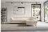 ALTDECOR LUMA-L Ecksofa mit Schlaffunktion, Cord, beige, 272x203x70cm (800001940863)