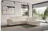 ALTDECOR LUMA-L Ecksofa mit Schlaffunktion, Cord, beige, 272x203x70cm (800001940863)
