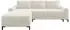 Mirjan24 Ecksofa L-Form mit Schlaffunktion & Bettkasten, Textil, creme (Aris L)
