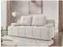 Mirjan24 Lover Schlafsofa mit Bettkasten, creme, 202x95x95cm (800002107745)