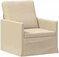 vidaXL Sessel Creme 70 x 81 x 82 cm Stoff