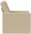 vidaXL Einzelsofa creme, Stoff, 70x81x82cm