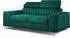 Masseno Solan Schlafsofa Velours-Stoff grün (800002130310)