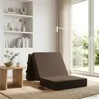 vidaXL Klappsofa Bett 90 x 63 x 45 cm Taupe