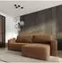 Masseno Telin Ecksofa Kordstoff orange mit Schlaffunktion (800001532822)